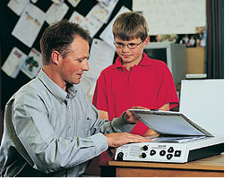 Picture of people using ScannerR unit